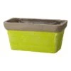 Pflanztopf Rechteckig 15 Cm X 30 Cm Grün -Gartenpflege Geschäft 923479 3299