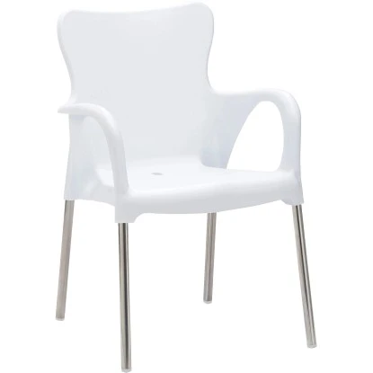 Stapelstuhl Maui Weiß 5 Stapelstuhl Maui Weiß – Bild 3