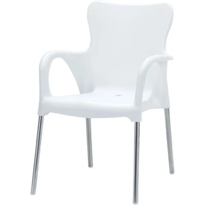 Stapelstuhl Maui Weiß 3 Stapelstuhl Maui Weiß