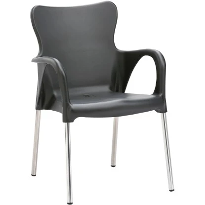 Stapelstuhl Maui Anthrazit 3 Stapelstuhl Maui Anthrazit