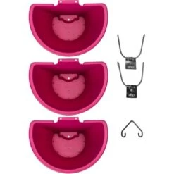 Elho Geländertopf Corsica 24 Cm 3er-Set Kirschrot -Gartenpflege Geschäft 9545401 3