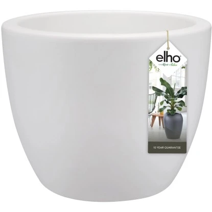 Elho Blumentopf Pure Soft Mit Rollen Ø 39 Cm Weiß 3 Elho Blumentopf Pure Soft Mit Rollen Ø 39 Cm Weiß