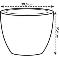 Elho Blumentopf Pure Soft Mit Rollen Ø 39 Cm Weiß 7 Elho Blumentopf Pure Soft Mit Rollen Ø 39 Cm Weiß -Gartenpflege Geschäft 966898 4667 02
