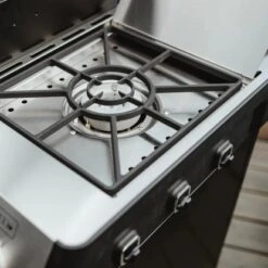 Enders Gasgrill Uniq Pro 3 IK Kitchen Cruster 120 Cm X 147 Cm Schwarz-Edelstahl -Gartenpflege Geschäft Cruster Seitenkocher S 08