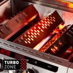 Enders Gasgrill Uniq Pro 3 IK Kitchen Cruster 120 Cm X 147 Cm Schwarz-Edelstahl -Gartenpflege Geschäft hen Cruster TurboZone S 04