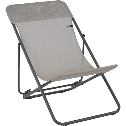 Lafuma Sonnenliege Maxi Transat Grau 3 Lafuma Sonnenliege Maxi Transat Grau