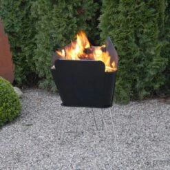 VASNER Merive M2 Feuerkorb Mittelhoch Abgerundet Schwarz 17 VASNER Merive M2 Feuerkorb Mittelhoch Abgerundet Schwarz -Gartenpflege Geschäft sign garten terrasse mood6
