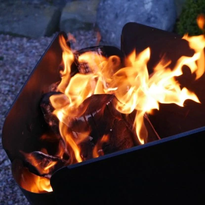 VASNER Merive M2 Feuerkorb Mittelhoch Abgerundet Schwarz 10 VASNER Merive M2 Feuerkorb Mittelhoch Abgerundet Schwarz – Bild 8