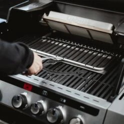 Enders Gasgrill Uniq Pro 3 IK Kitchen Cruster 120 Cm X 147 Cm Schwarz-Edelstahl -Gartenpflege Geschäft uster SliderGrillrost S 09